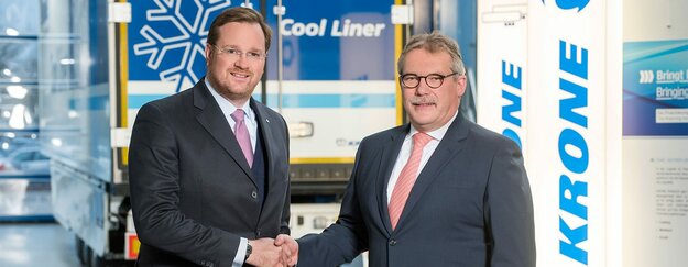 [Translate to EN:] Krone & Brüggen verschmelzen zur Nutzfahrzeug Gruppe