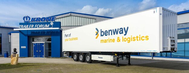 Krone beliefert Benway Marine & Logistics